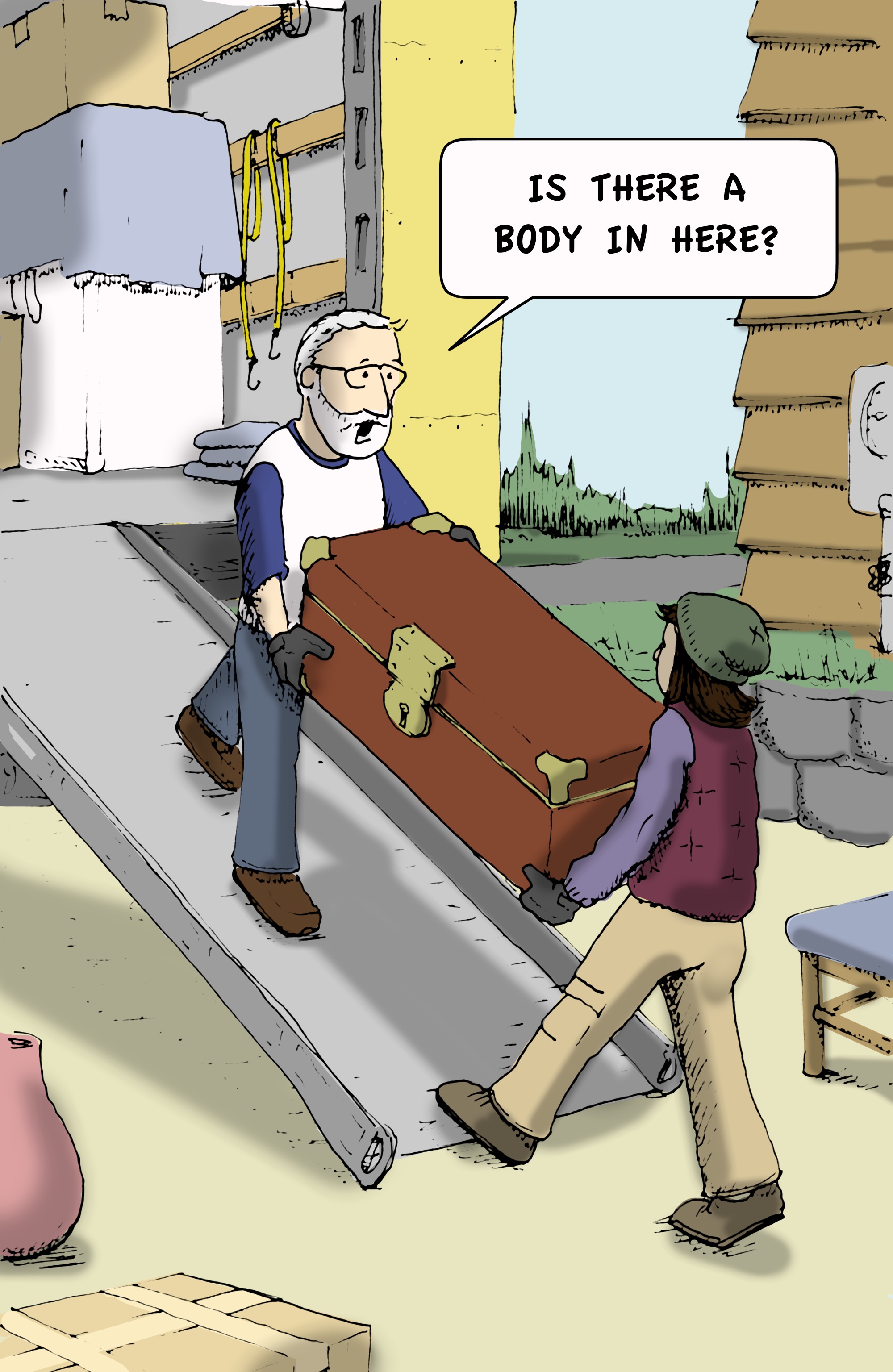 Loading The Truck