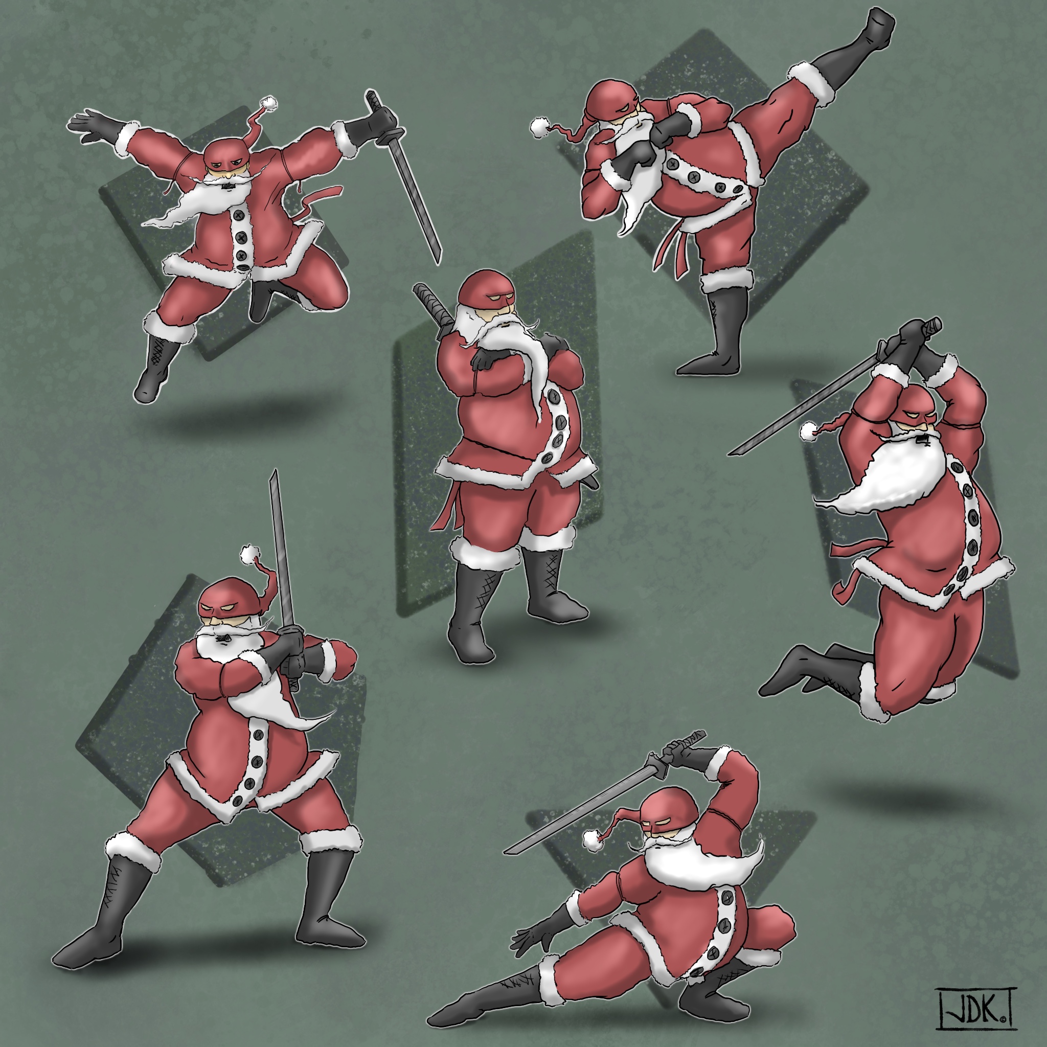 Ninja Santa
