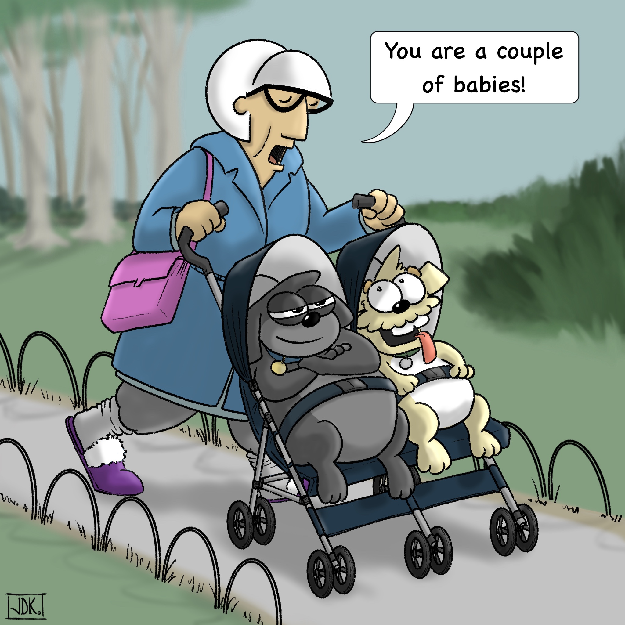 Walking The Babies