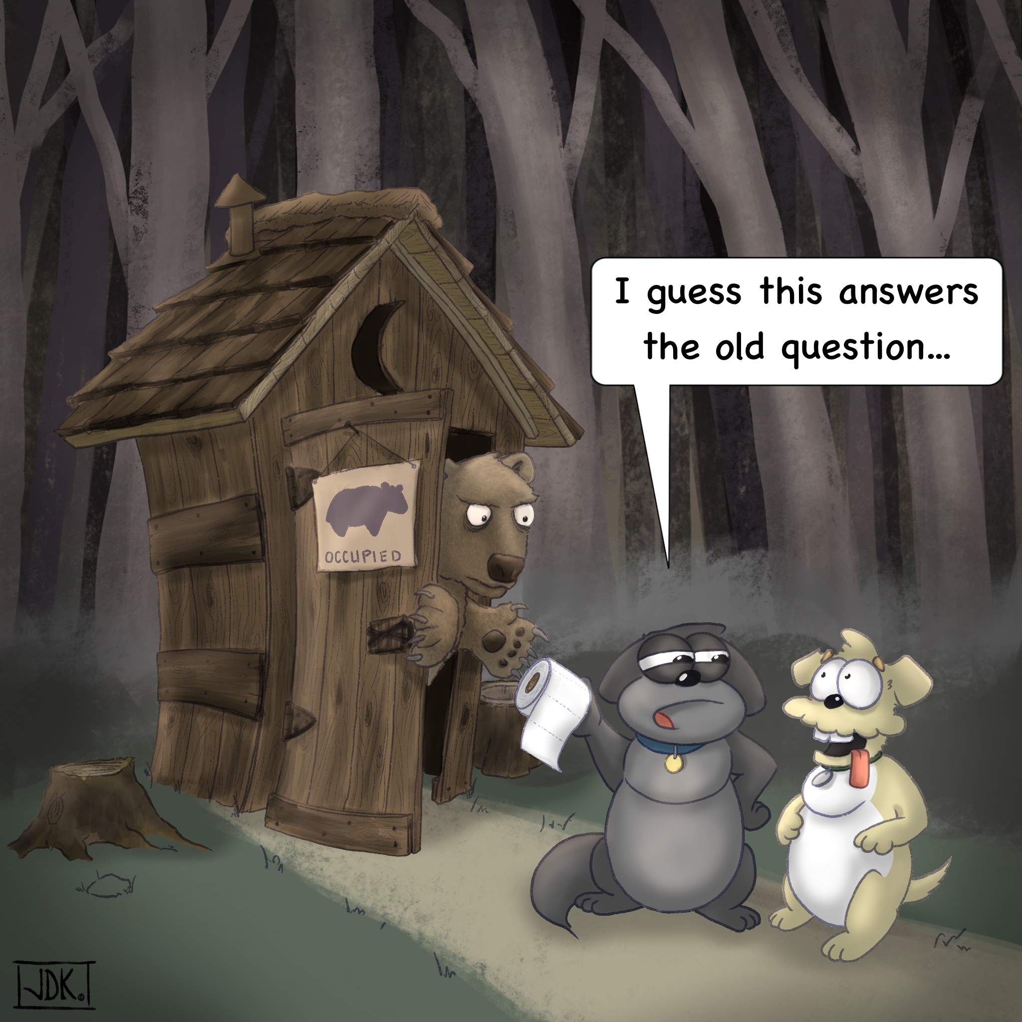 Bear In The Woods