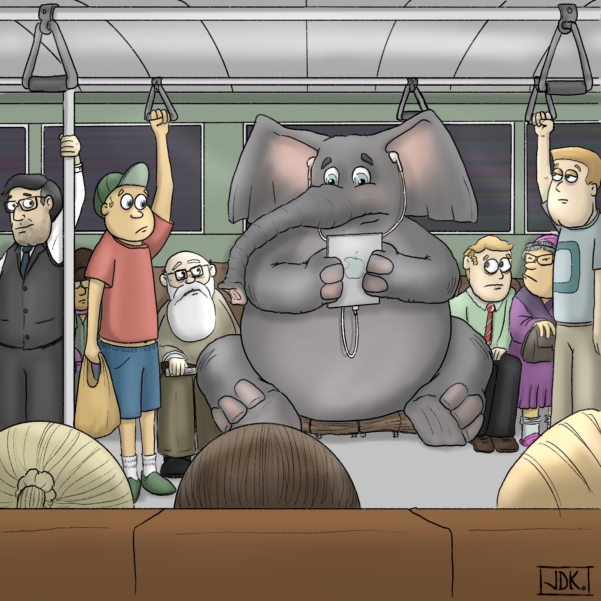 Subway Elephant