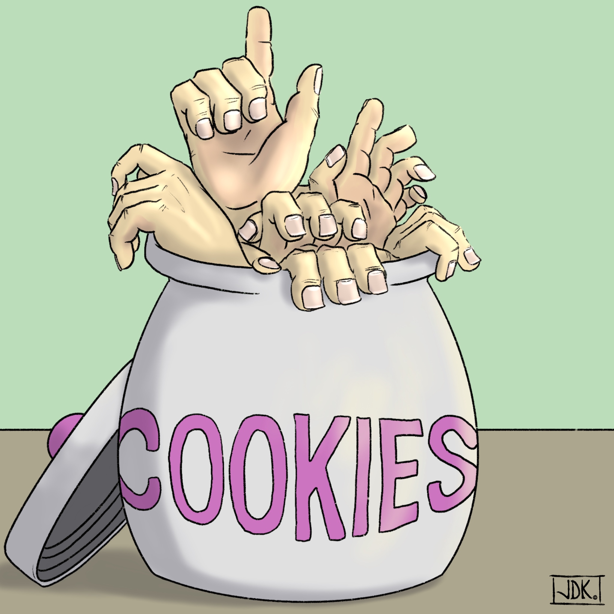 Hands In The Cookies